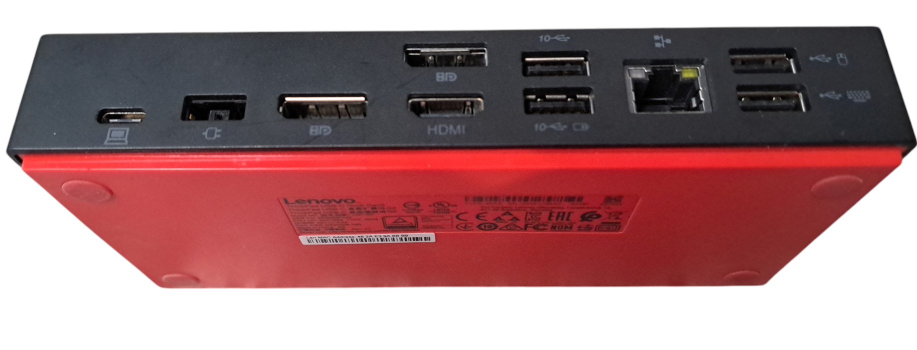 Lenovo ThinkPad USB-C Dock Gen 2 LDC-G2 w/ AC