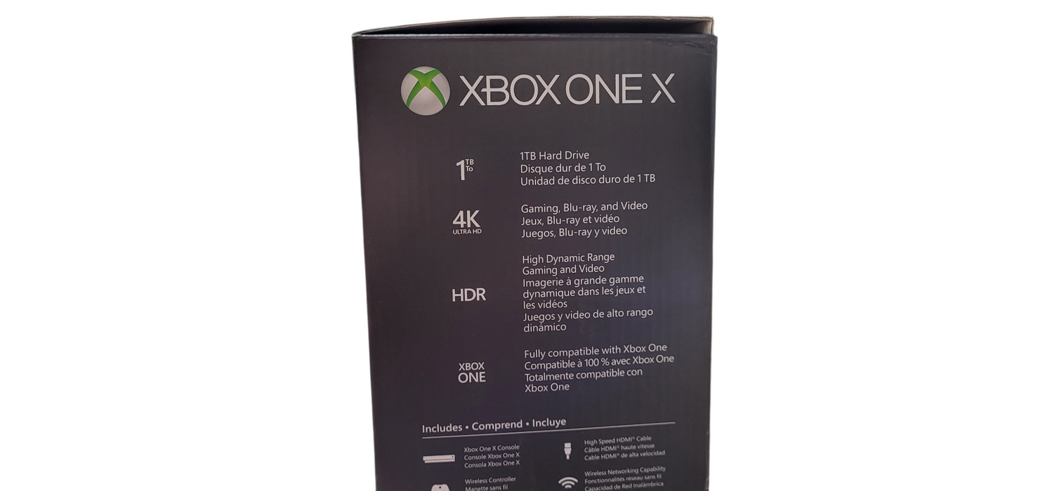 Microsoft Xbox One X - 1TB - Model 1787 W/ Wireless Controller & Original Box