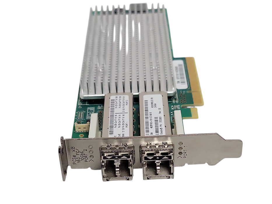 Oracle Qlogic QLE8362-ORL Dual Port 16Gb NIC 7023303 Low Profile W/ SFPs