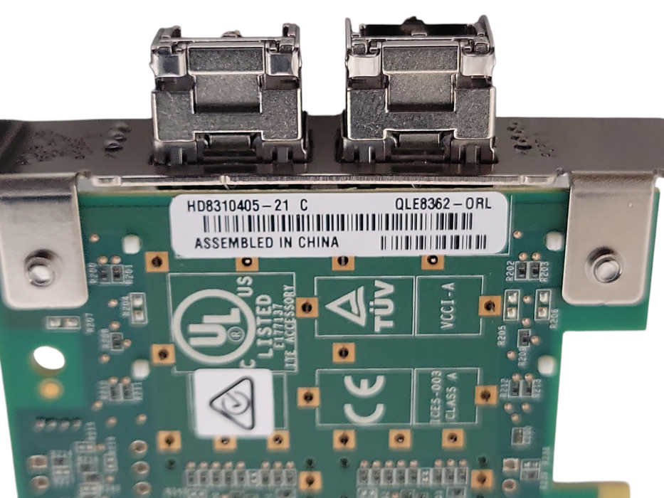 Oracle Qlogic QLE8362-ORL Dual Port 16Gb NIC 7023303 Low Profile W/ SFPs