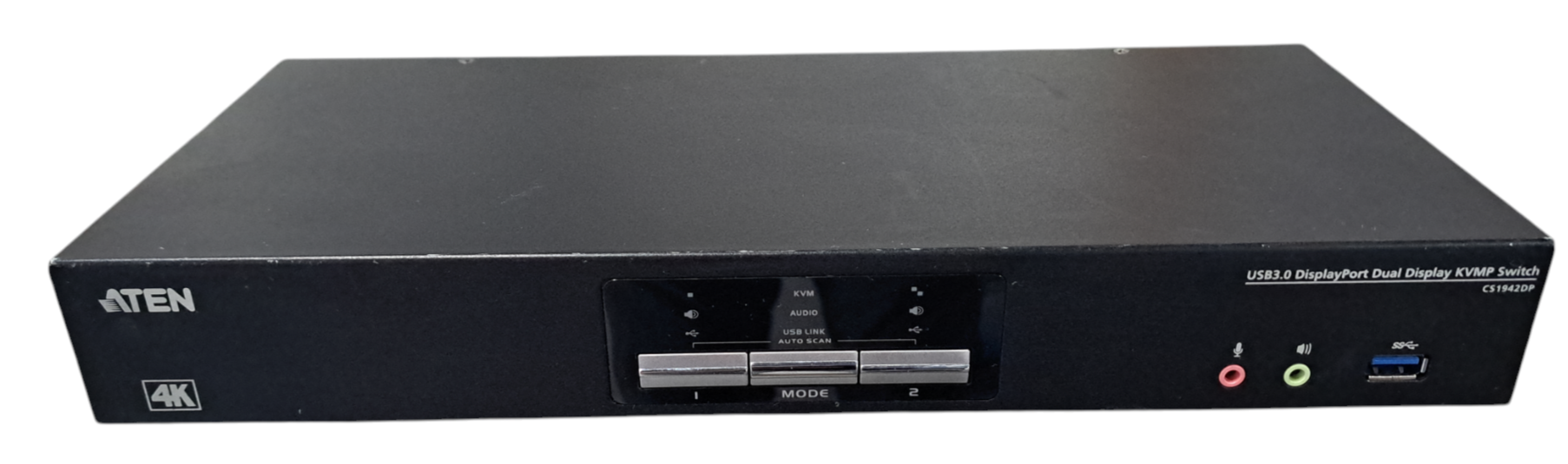 ATEN CS1942DP 2-Port USB 3.0 4K DisplayPort Dual Display  KVMP Switch