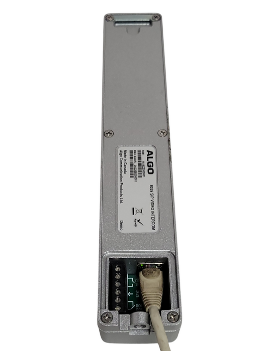 Algo 8039 SIP Video Intercom Demo, See detail