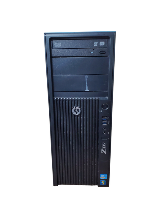HP Z220 Workstation - 1x Xeon E3-1225 v2, 4GB DDR3, FirePro V3900 - No HDD