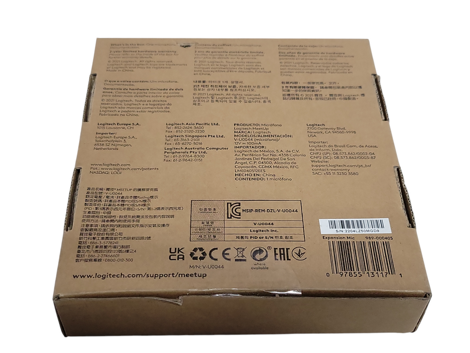 New Logitech V-U0044 expansion MIC for meetup