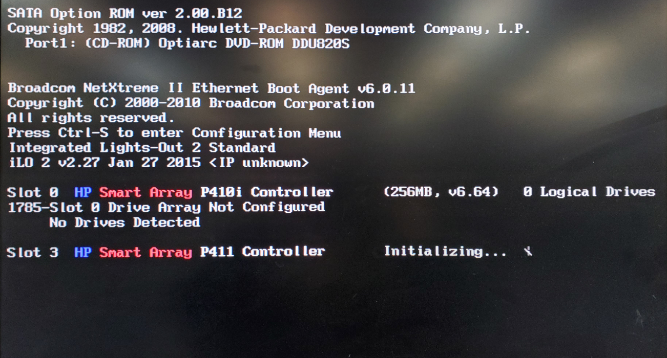 HP ProLiant DL380 G6 - 2x Xeon E5520, 22GB DDR3, P410i/P411 - No HDD