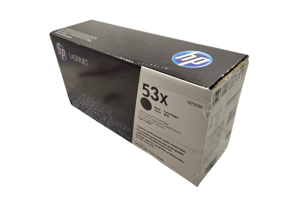 HP 53X Toner High Volume Printing Q7553X Black Cartridge LaserJet M2727 New