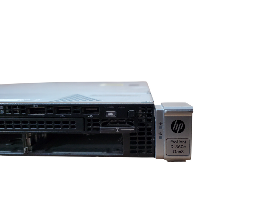 HP ProLiant DL360e Gen8 - 2x Xeon E5-2403 0, 32DDR3, B320i - No