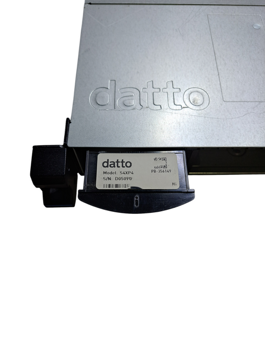 Datto Siris 4 S4XP4 10x 2.5" | Xeon D-2143IT @2.20GHz, 16GB DDR4, Dual PSU