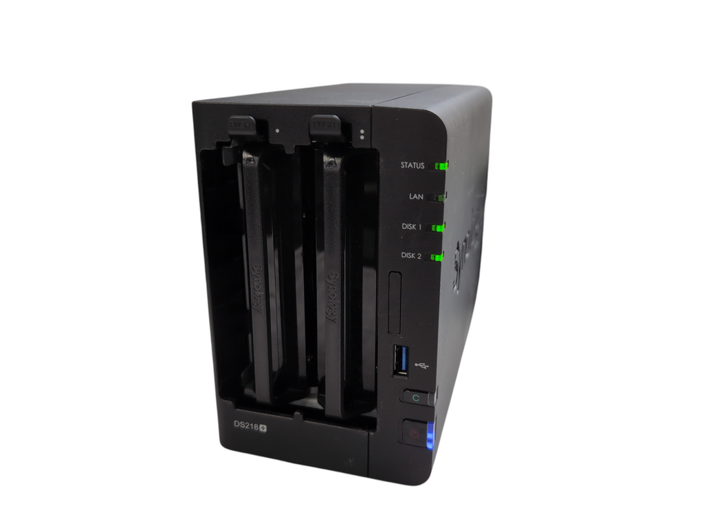 Synology DS218 NAS 本体＋HDD 2T×2 Synology DiskStation DS218+ 2-Bay NAS w/ 2x 2TB HDDs — retail.era