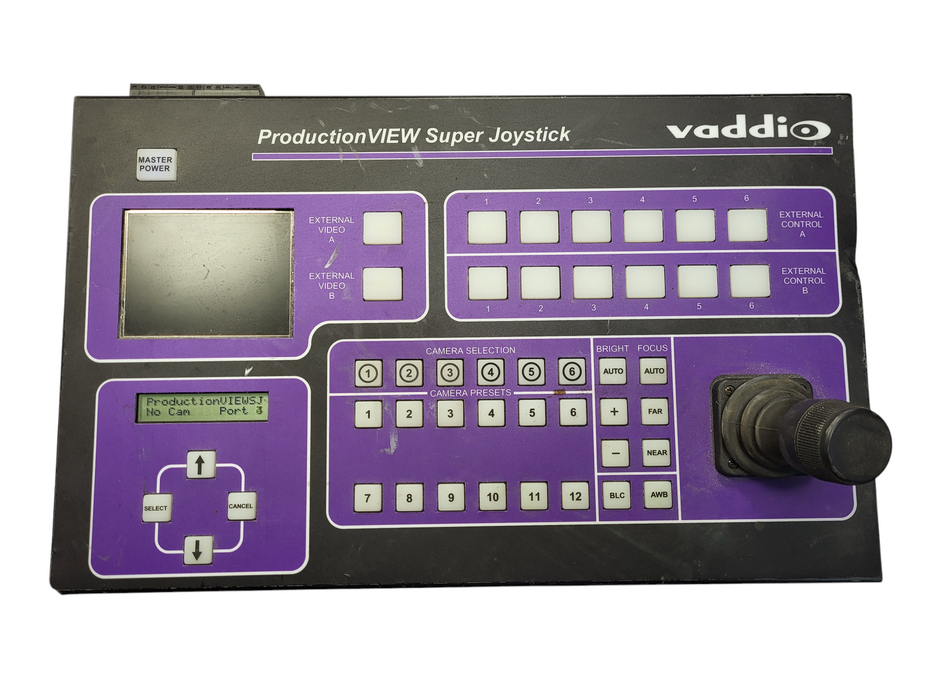 Vaddio ProductionView Super Joystick Camera Controller