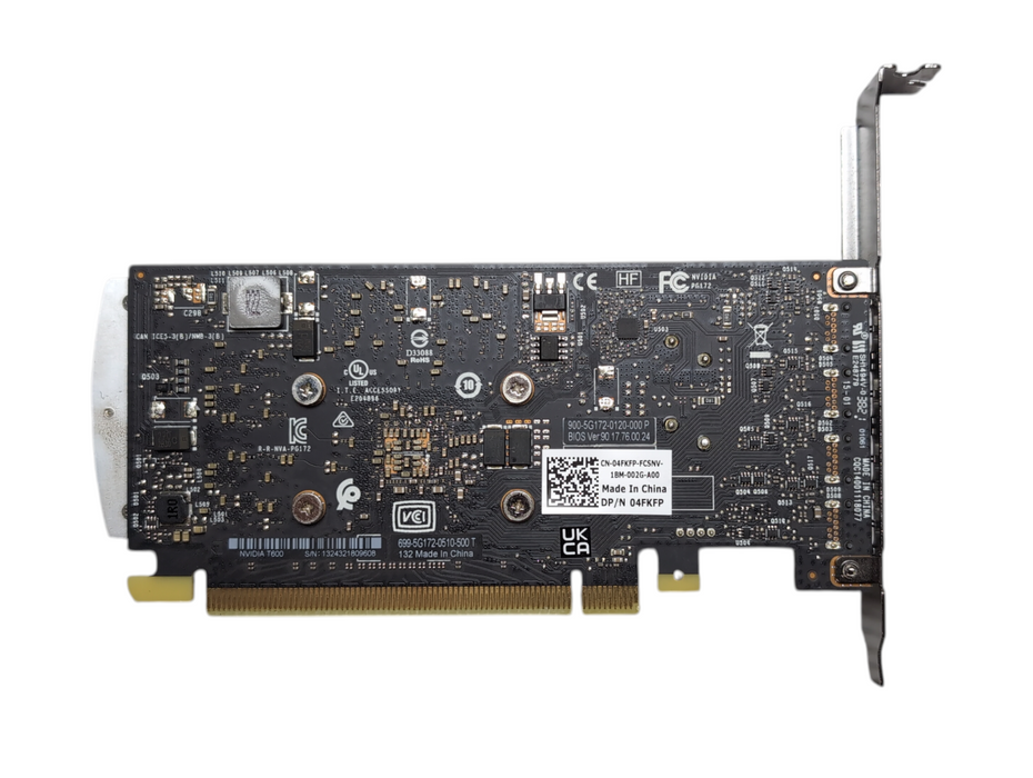 Dell Nvidia Quadro T600 4GB GDDR6 4x Mini DisplayPort High Profile