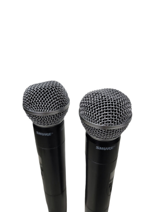 Shure ULXP4 554-590MHz Wireless Microphone Receiver W/2xSM58 Vocal Microphone