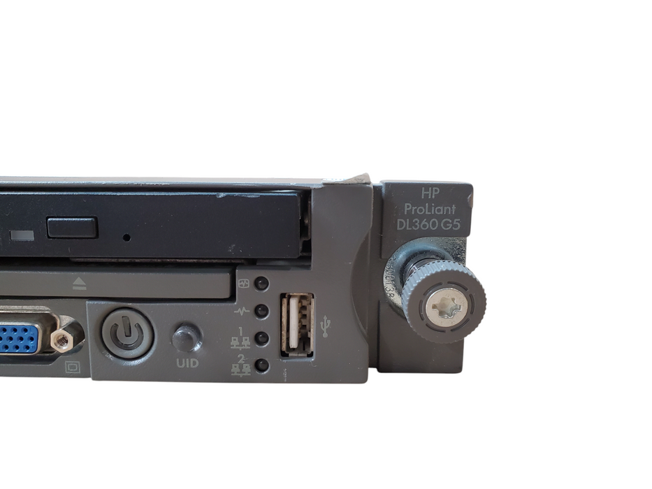 HP ProLiant DL360 G5 - 2x Intel Xeon X5450, 4GB RAM, E200i, - No HDD