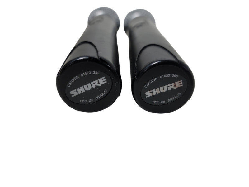 Shure ULXP4 554-590MHz Wireless Microphone Receiver W/2xSM58 Vocal Microphone