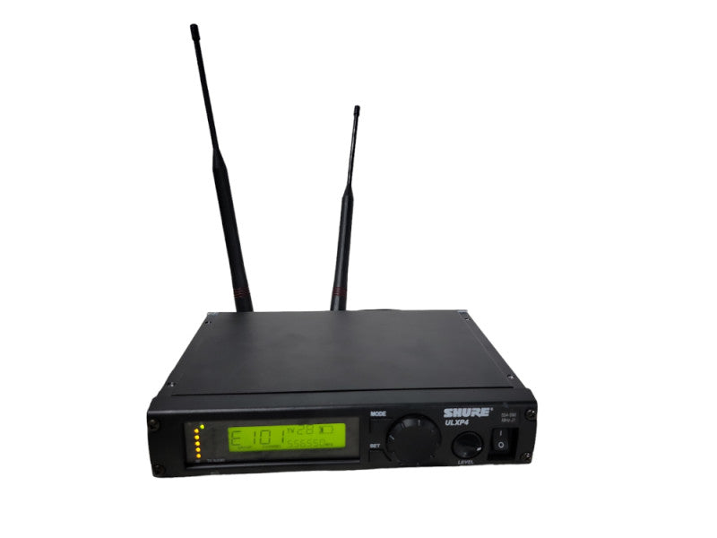 Shure ULXP4 554-590MHz Wireless Microphone Receiver W/2xSM58 Vocal Microphone