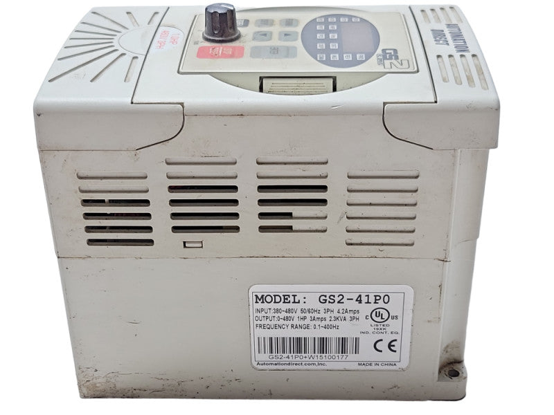 Automation Direct GS2-41P0 AC Drive 460V 3PH 1.0HP, READ _