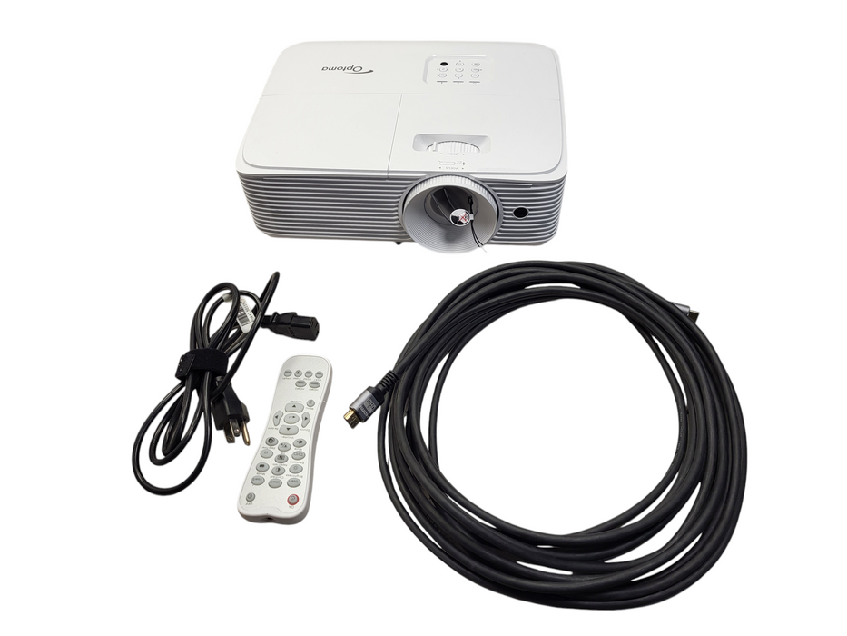 Optoma HD27HDR Projector 3,400 lumen HD27HDR 1080p Lamp hour: 71hr w/ remote