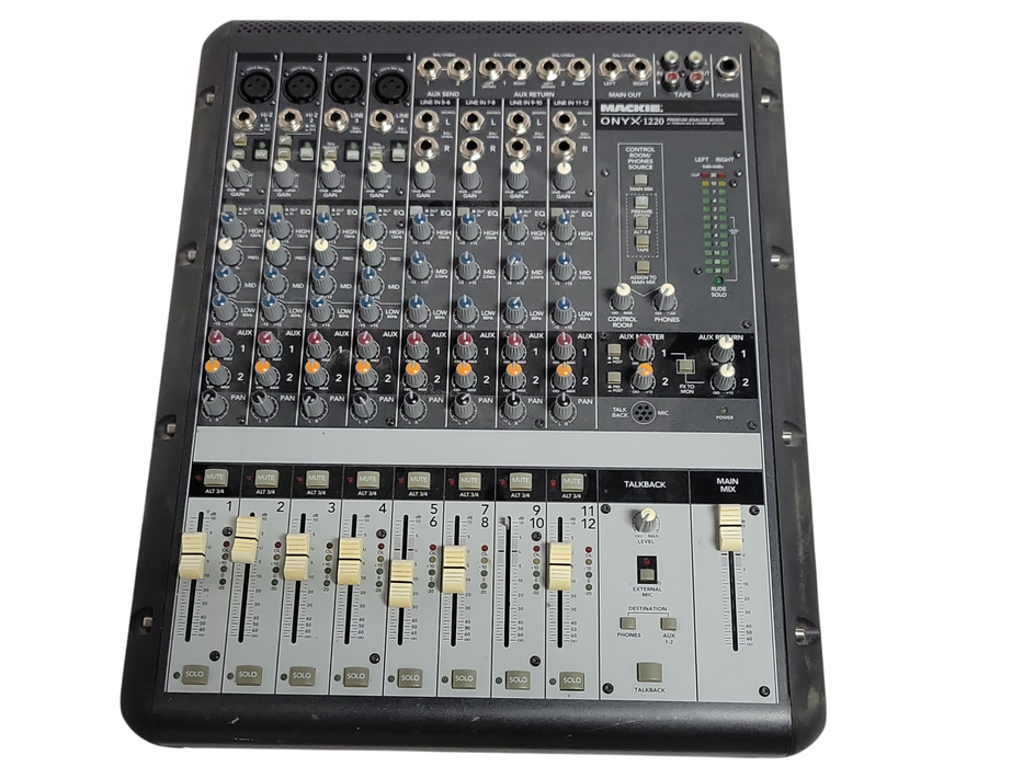 Mackie Onyx 1220 Mixer Onyx1220 Mixing Console Onyx-1220, See detail