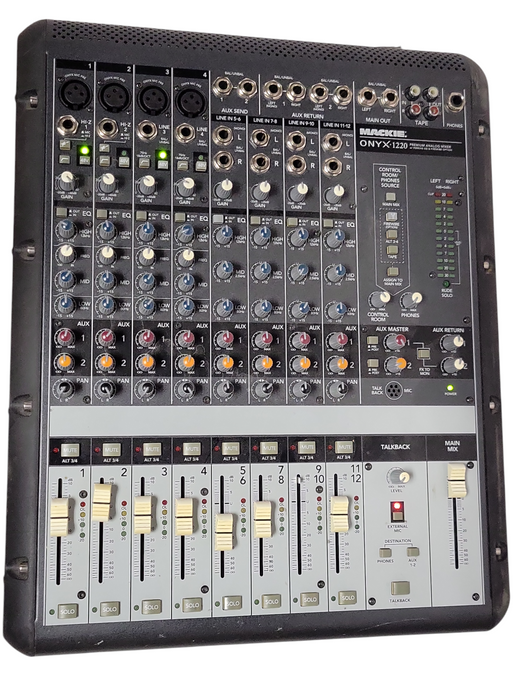 Mackie Onyx 1220 Mixer Onyx1220 Mixing Console Onyx-1220, See detail