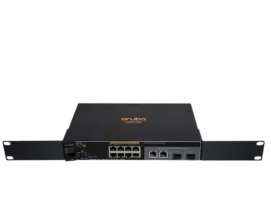 Aruba 2530-8G PoE+ Switch J9774A  J9774-60001, No Power adapter, See detail