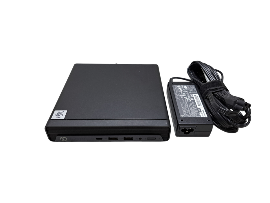 HP EliteDesk 800 G6 Mini PC | Intel Core i5-10500T, 16GB DDR4, 256GB NVMe, PWR