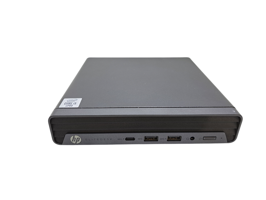 HP EliteDesk 800 G6 Mini PC | Intel Core i5-10500T, 16GB DDR4, 256GB NVMe, PWR
