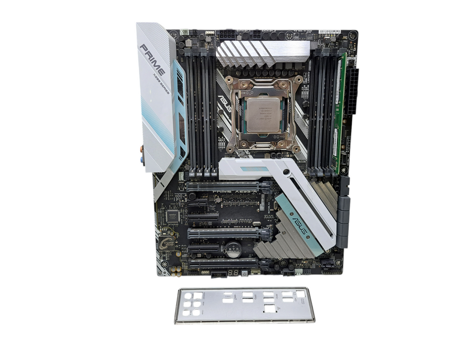 Asus PRIME X299A Motherboard w/ Intel Core i7-7800X, 8GB DDR4, I/O Shield