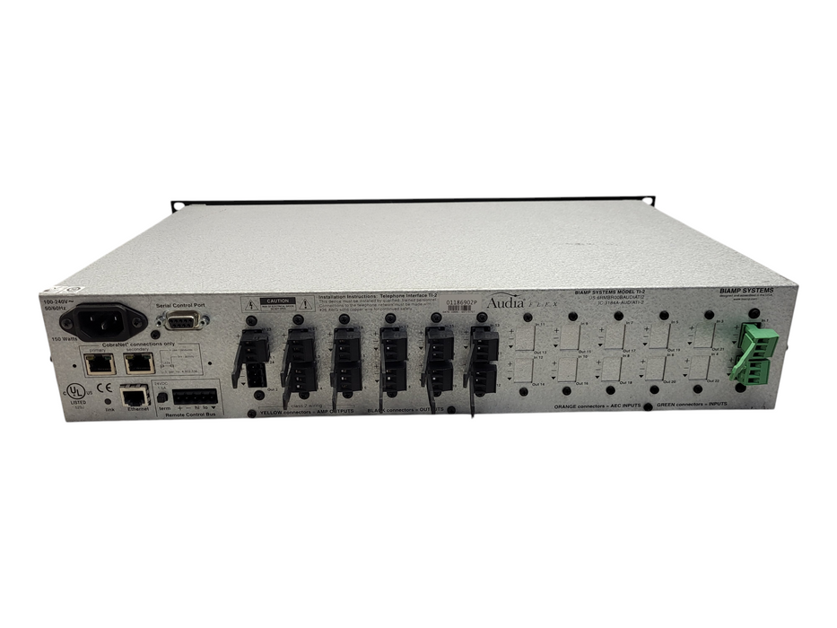 Biamp Systems Audia Flex Model TI-2 Digital Audio Processor Power