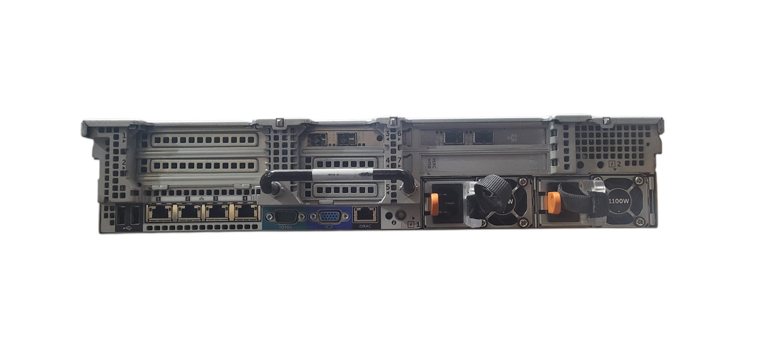 Dell R820 Server 4x Xeon E5-4620 CPUs | 64GB DDR3 | 10G| H710 |2x1100W| No HDD