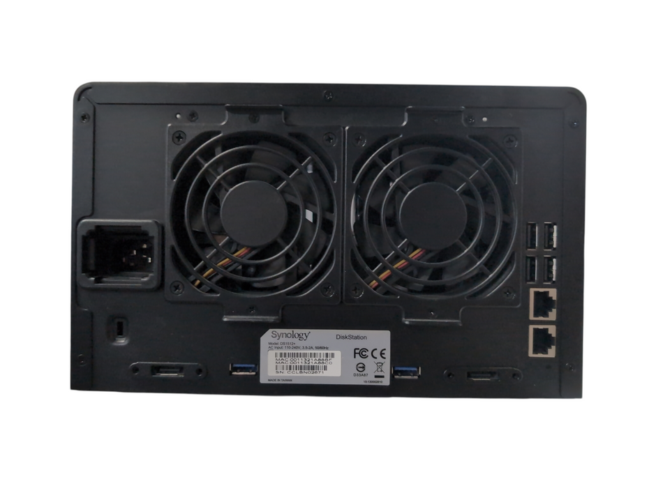 Synology DiskStation DS1512+ 5-Bay NAS w/ 4x 3TB HDDs