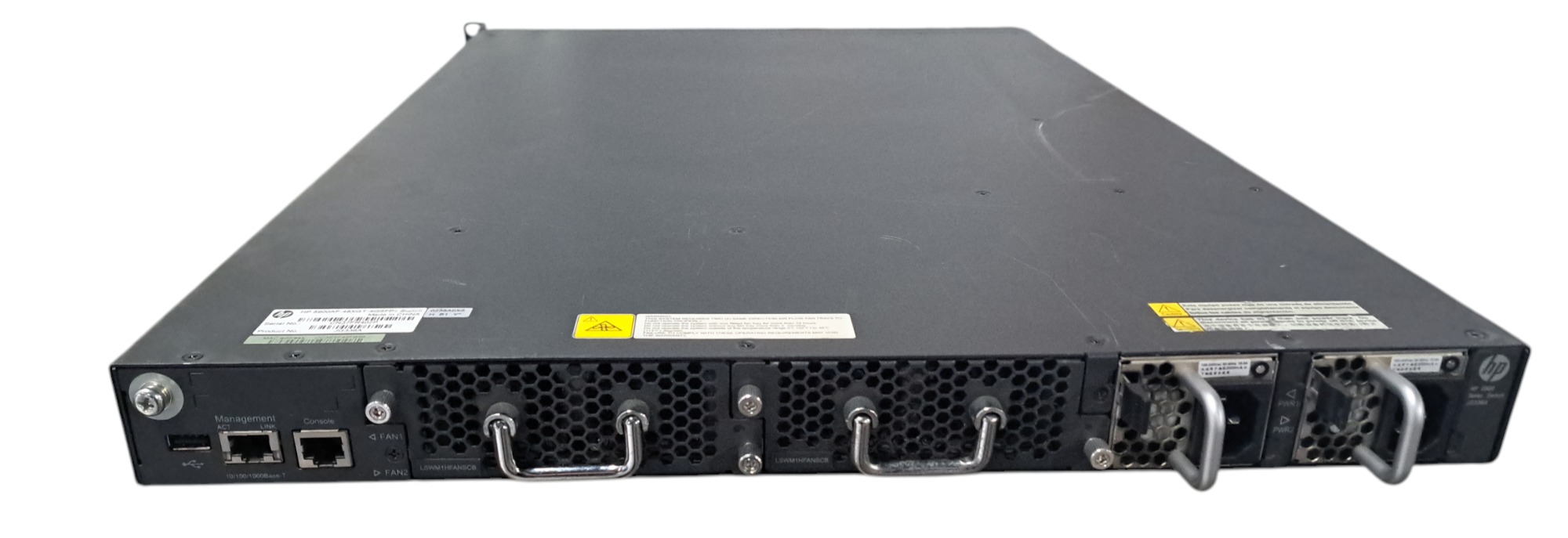 JG336A I HPE 5900AF-48XGT-4QSFP+ Switch + Dual Power READ