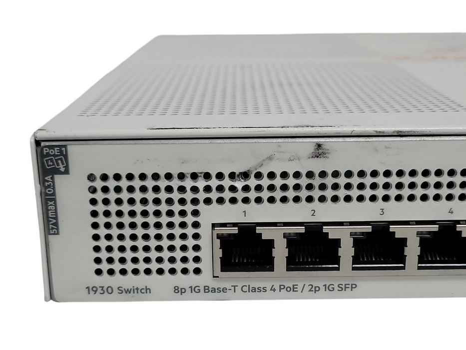 Aruba Instant On 1930 Switch 8p 1G Base-T Class 4 PoE / 2p 1G SFP JL681A