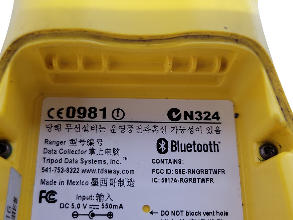 trimble ranger Data Collector TSC216 ST2-TY5GMDB, No Battery, READ