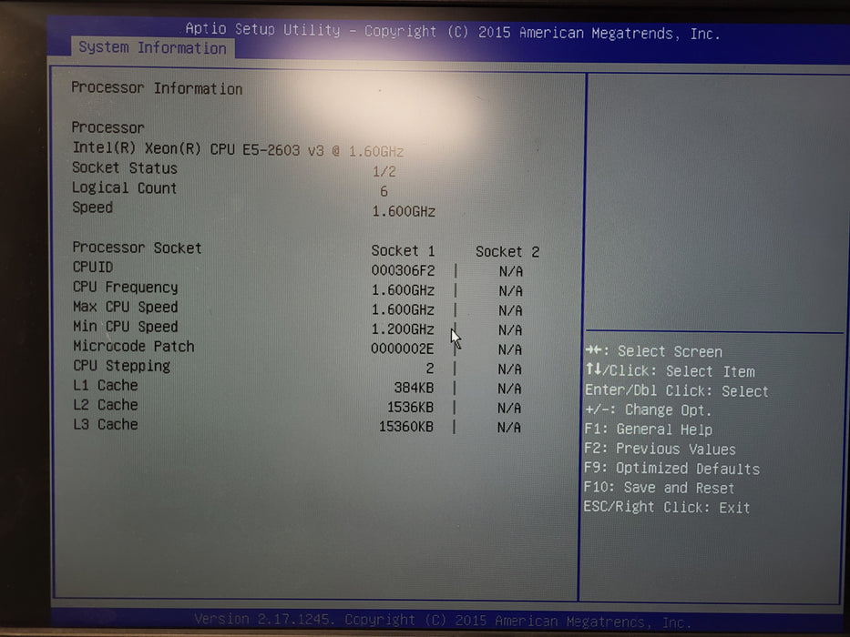 Lenovo RD350 3.5"  Xeon E5-2609 v3 CPU 16GB DDR4 1x 550W