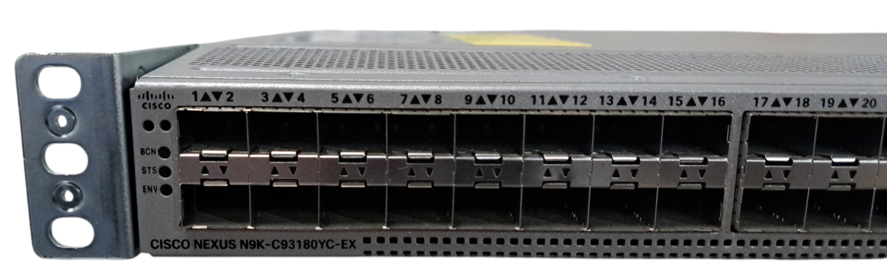CISCO NEXUS N9K-C93180YC-EX 8 x 1/10/25-Gbps SFP+ ports | 6 x40/100 Gbps QSFP28