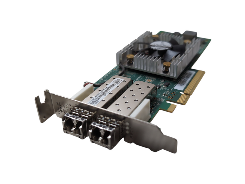 Lenovo QLE2662 Q-Logic QLE2662-LNVX 2x 16Gb SFP+ HBA Network Card Low Profile