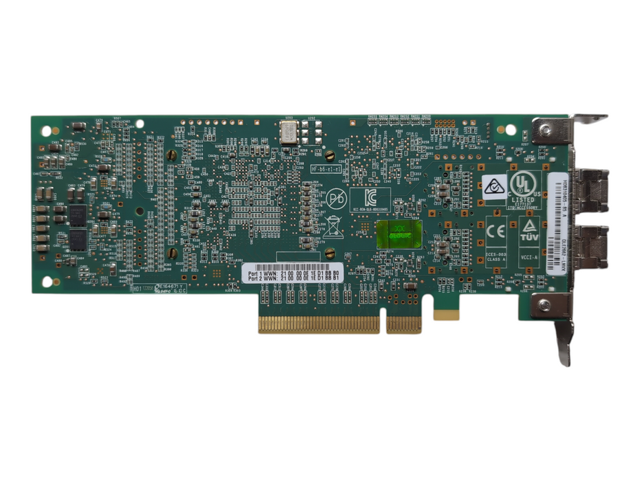 Lenovo QLE2662 Q-Logic QLE2662-LNVX 2x 16Gb SFP+ HBA Network Card Low Profile