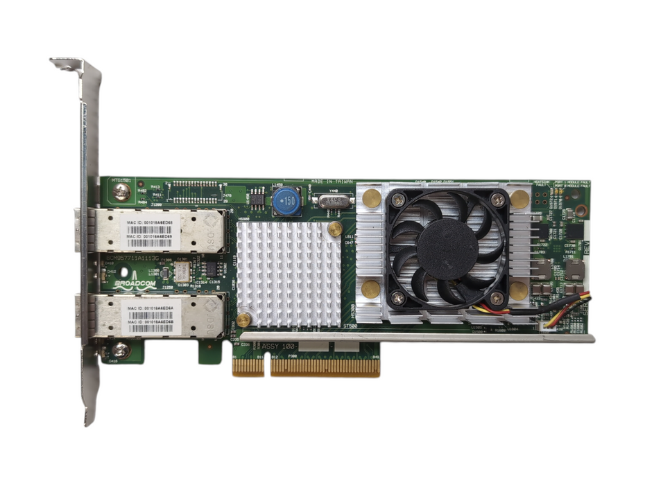 Broadcom 57711 10Gb 2 Port Fiber Network Card 0KJYD8