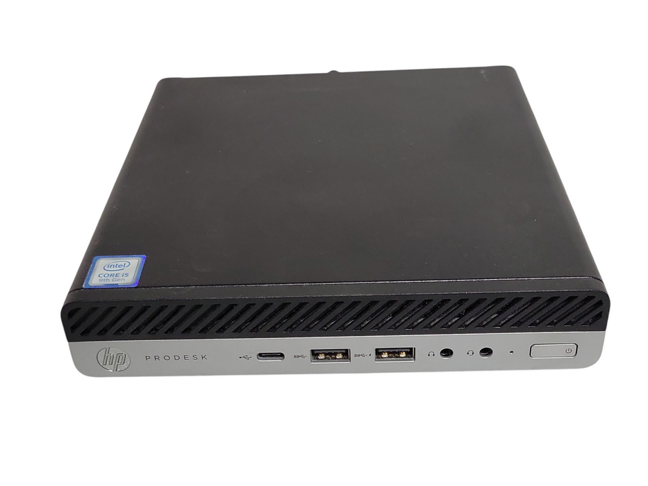 HP ProDesk 600 G5 Mini PC, Core I5-9500T 2.20GHz, 8GB DDR4, 256GB NVME