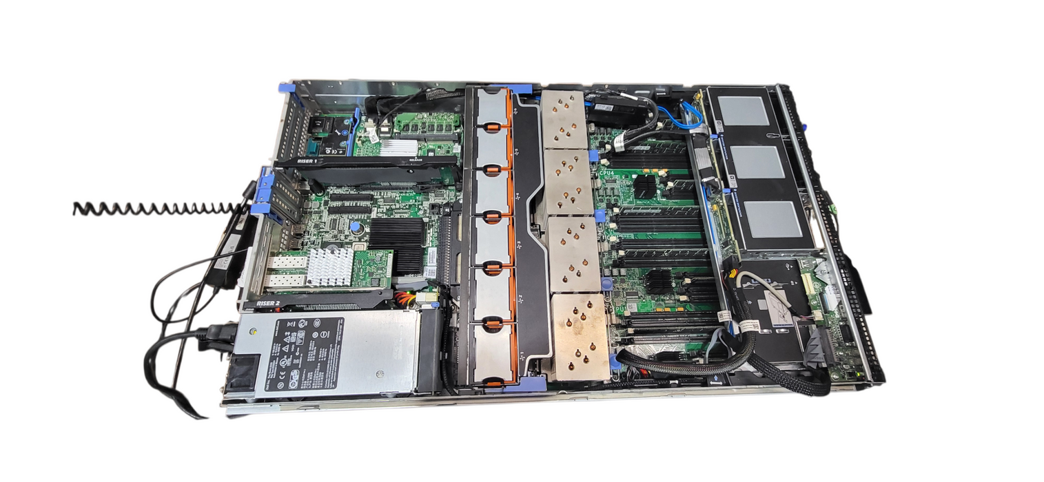 Dell R810 Server 4x Xeon  E7-4850 CPUs | 64GB DDR3 | H700 |2x 1100W| No HDD