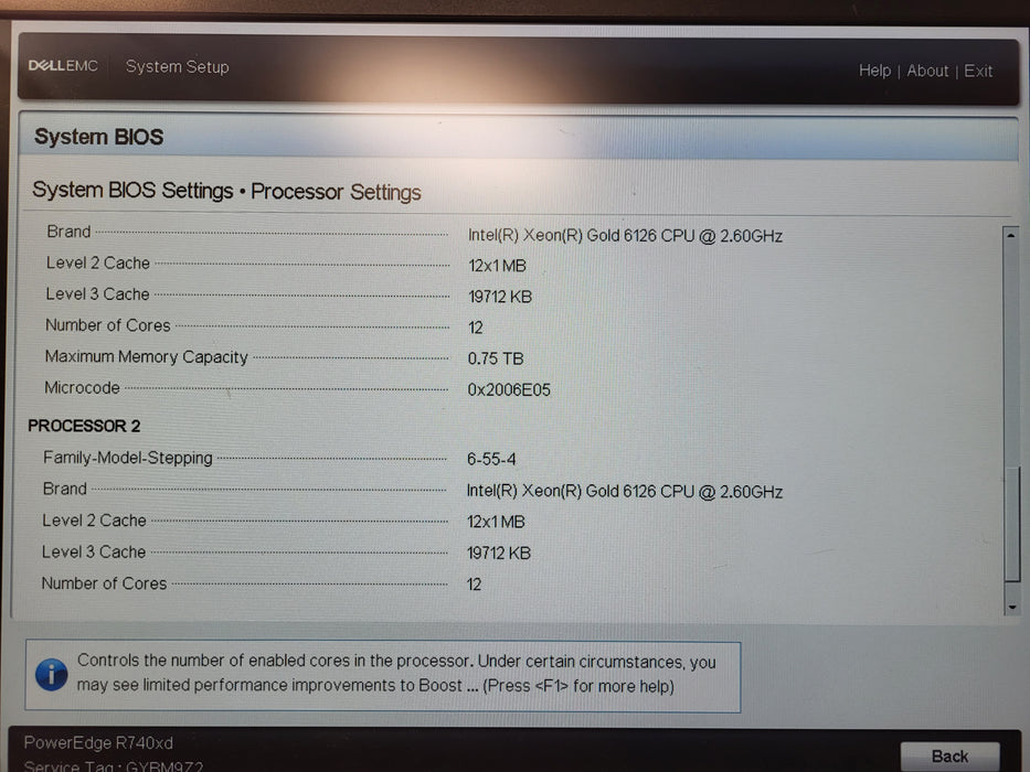 DELL R740xd 16x 3.5" 2x Gold 6126 2.6GHz 32GB DDR4 H730p Mini 12G NIC BOSS-S1