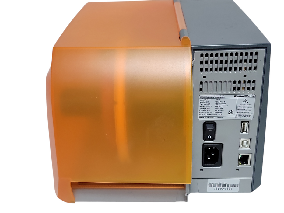 Weidmuller THM Plus S Part No:1327170000 Label Printer, READ