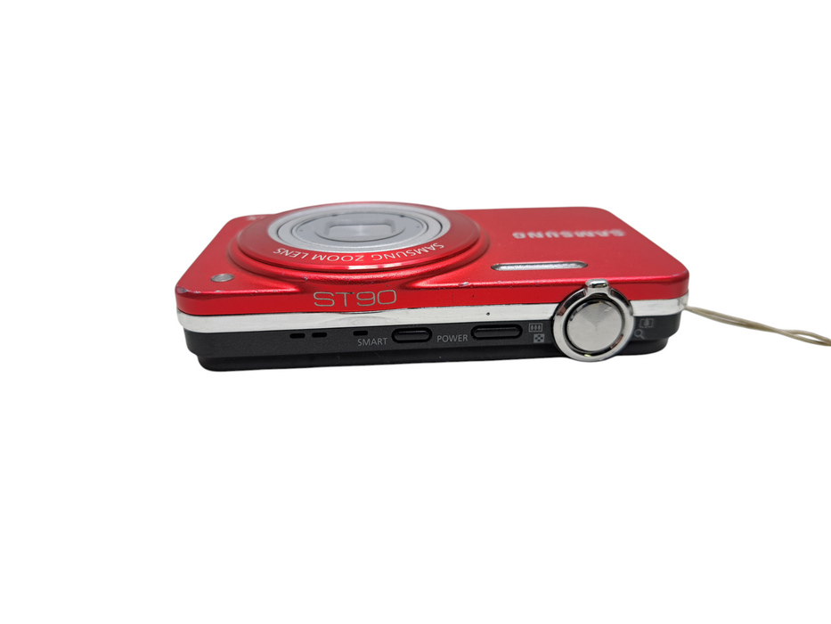 Samsung ST90 Red Digital Camera 14.2MP w/ Battery *READ*