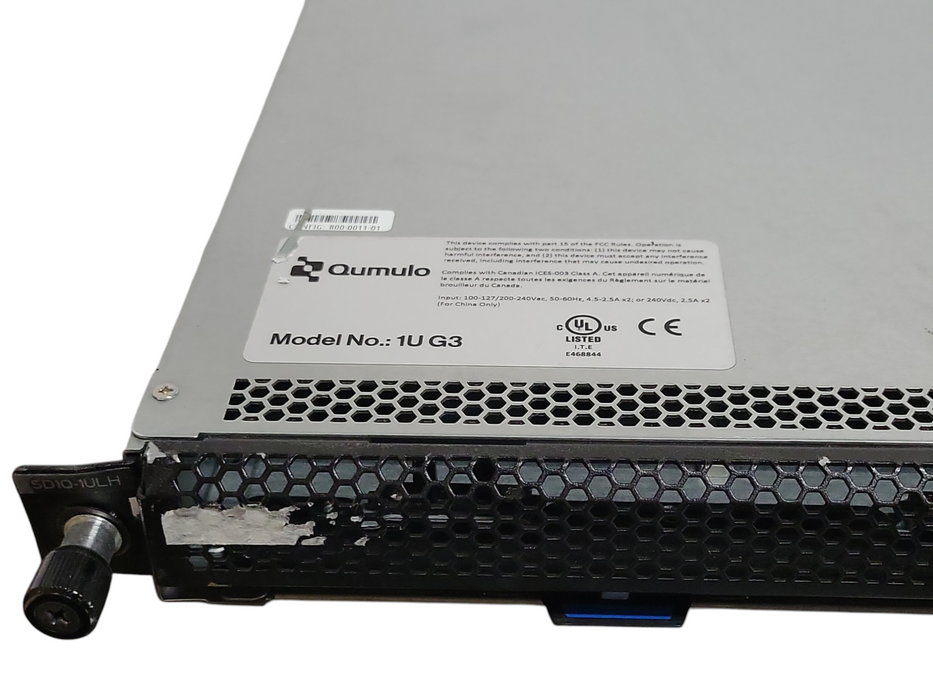 Quanta Cloud Technology Qumulo 1UG3 SD1Q-1ULH Server Xeon D-1531 16GB DDR4, READ