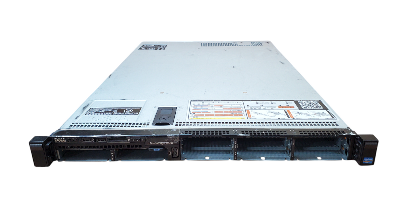 Dell PowerEdge R620 - 2x Xeon E5-2630 0, 16GB DDR3, H310 Mini - No HDD
