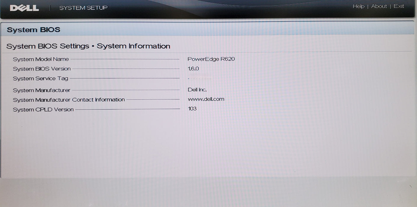 Dell PowerEdge R620 - 2x Xeon E5-2630 0, 16GB DDR3, H310 Mini - No HDD