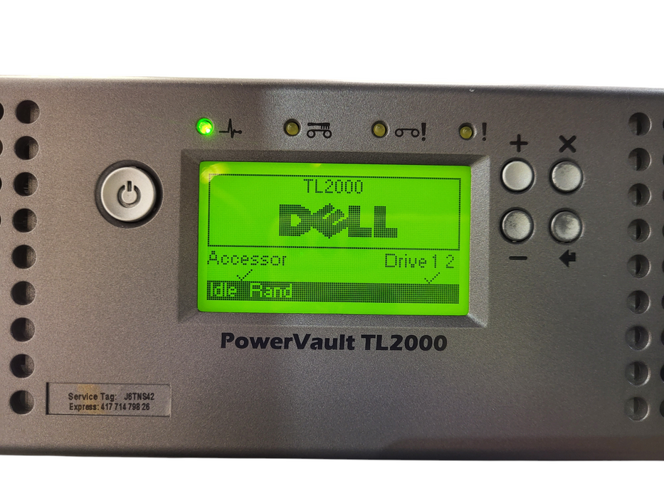 Dell PowerVault TL2000 24-Slots Tape Library w/ LTO Ultrium 6-H P35P1980