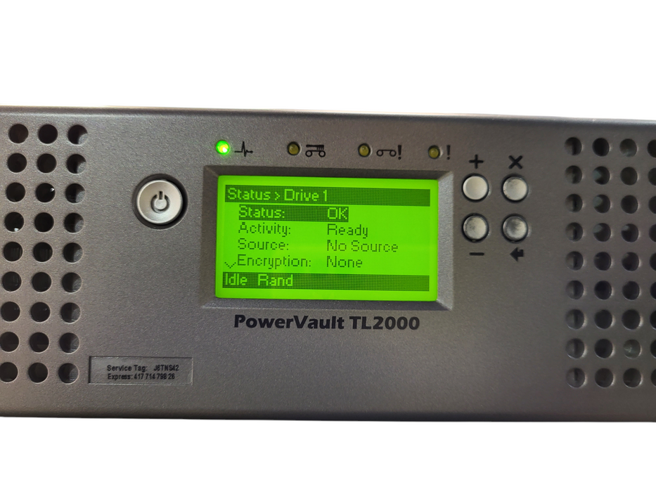 Dell PowerVault TL2000 24-Slots Tape Library w/ LTO Ultrium 6-H P35P1980
