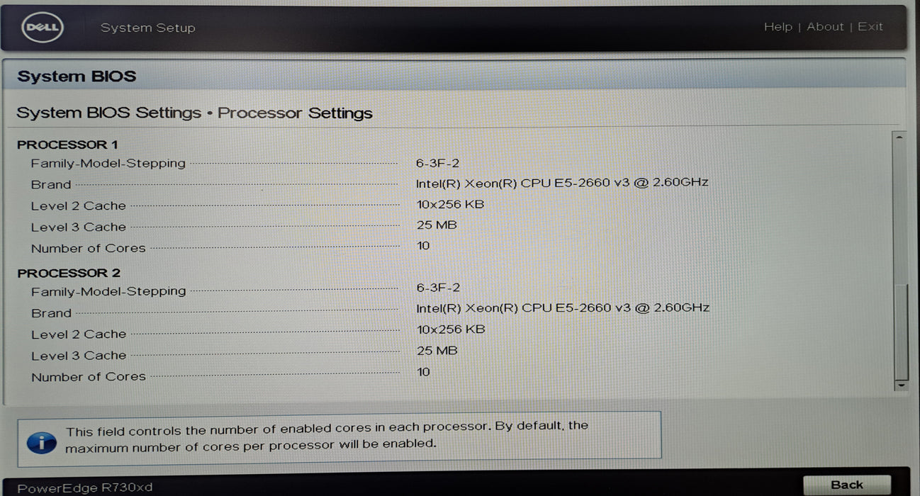 Dell PowerEdge R730xd 16x 3.5"| 2x Xeon E5-2660 v3, 16GB DDR4, H730P Mini + H830