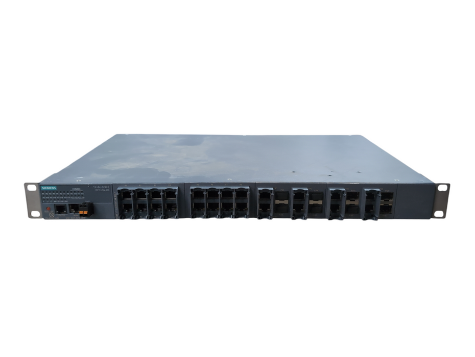 SIEMENS SCALANCE XR526-8C ETHERNET SWITCH, READ